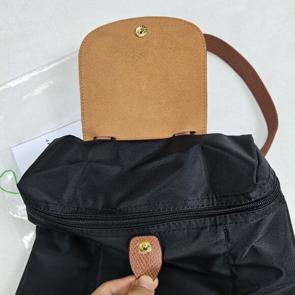 LONGCHAMP Mini Le Pliage  Backpack In  black - Picture 9 of 12